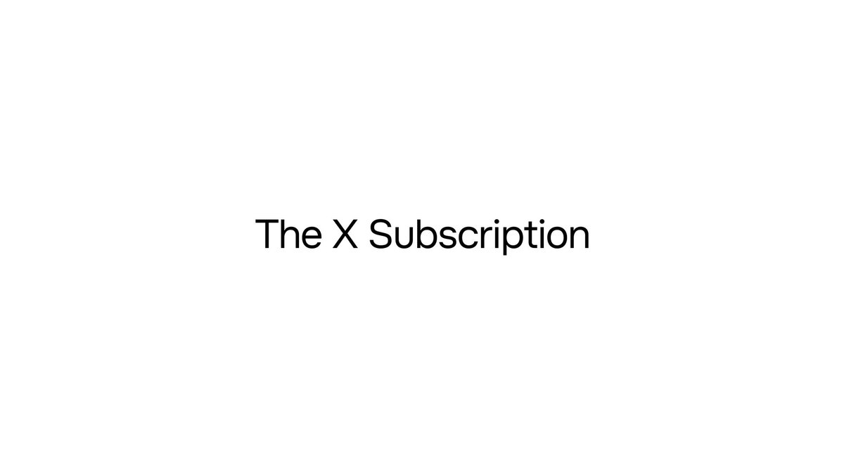 Opt-in unified plans across Cursor, Grok, Grok Bot and X (quoting SpaceXSI's 'The X Subscription')